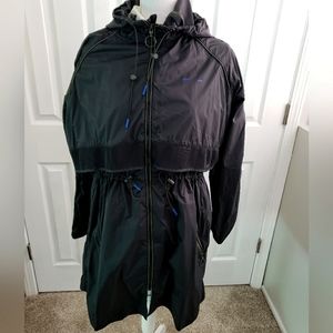 The Upside Womens Black Anorak Jacket SZ 10